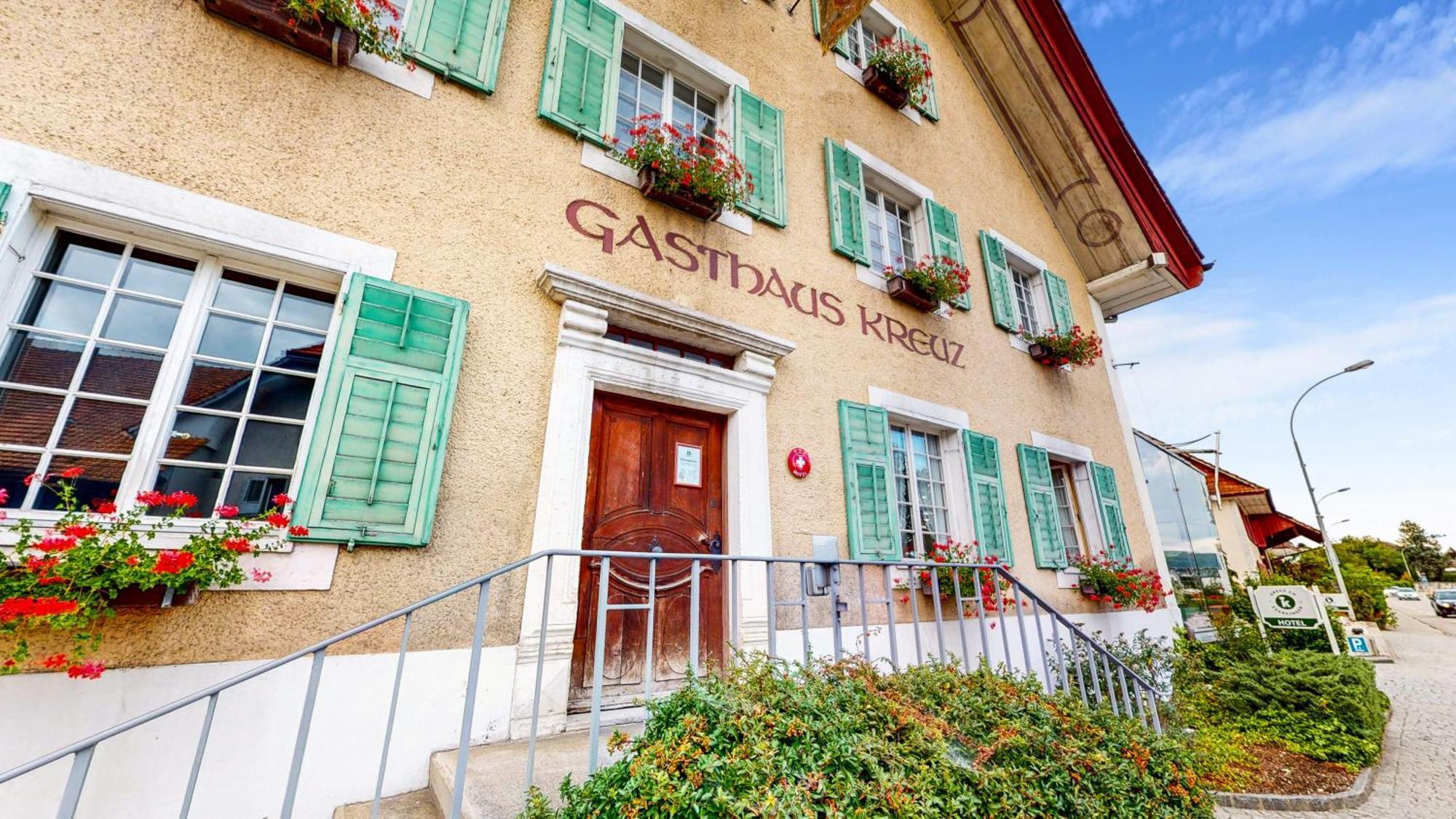 Gasthof Kreuz Эгеркинген Экстерьер фото
